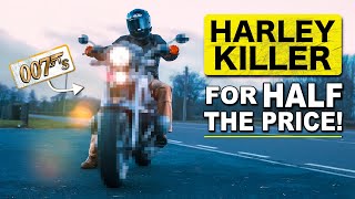 I Bought a RARE James Bond Motorcycle for HALF Price! | HARLEY KILLER Build | Fitting Custom Exhaust