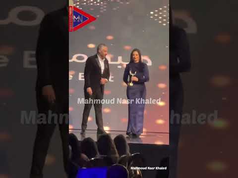 تكريم هبه مجدي في مهرجان الفضائيات العربية