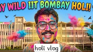 Holi @ IIT Bombay | The Wildest Campus Celebration!