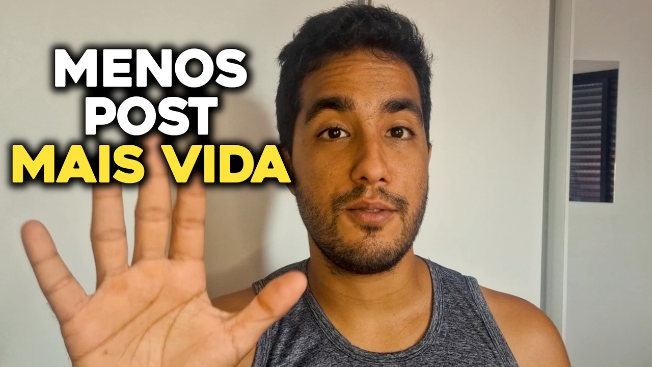 Como estou construindo meu negócio digital pra postar menos e viver mais