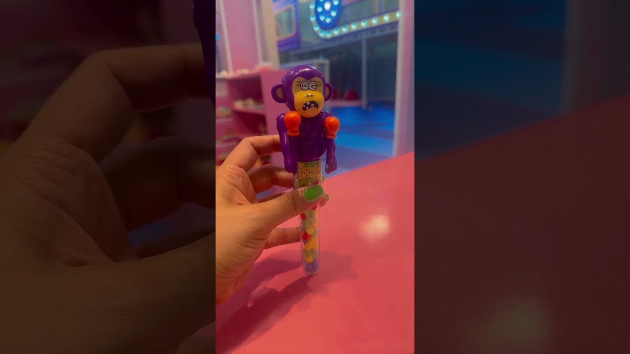 Wow Cute Punchy Monkey Filled with Candy So Satisfying 