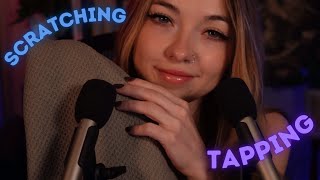 the BEST towel ASMR of your life ✨ [towel waves, tapping, scratching, crackles, no talking]