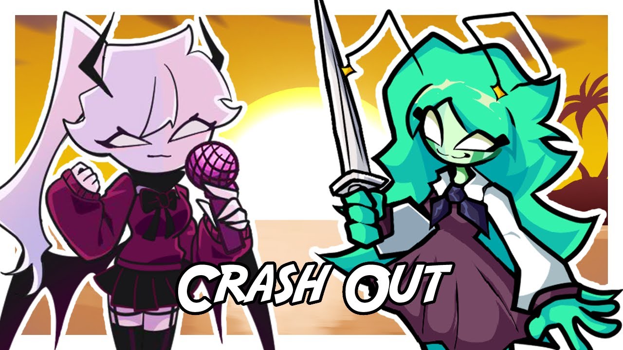 FNF Crash Out but it's Selvena vs Caroline