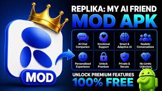 Replika AI Mod APK | Free Premium AI Friend Chat App 🔥 Unlock All Features (Latest 2026)