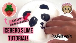 D.I.Y. Iceberg Slime! *MUST WATCH!* (Recipe by: @slimestrawberries on Instagram) |🎉TYSM FOR 25k🎉|