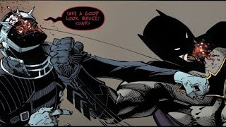 Batman vs Batman Who Laughs