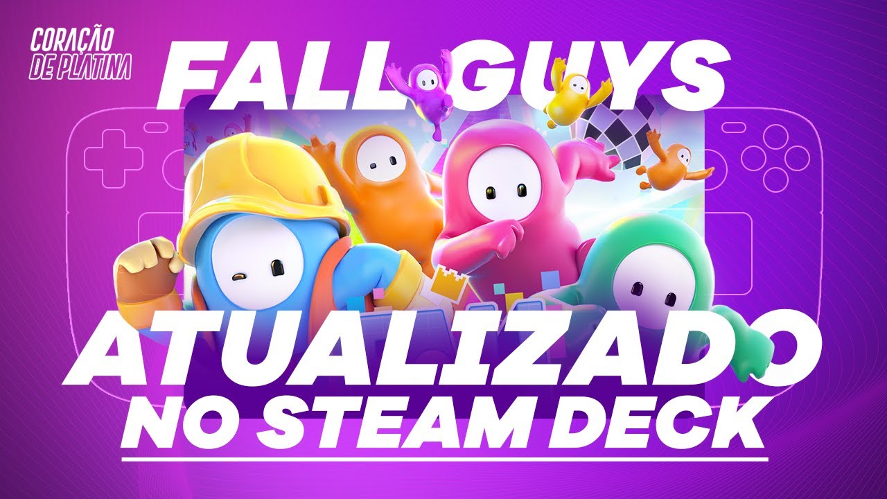 COMO JOGAR FALL GUYS GRÁTIS na STEAM! 