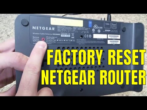 Video: Bagaimana cara mereset kata sandi router Netgear n150 saya?