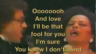 Diana Ross and Lionel Richie Endless Love Lyrics