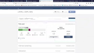 Covidence- Data Extraction