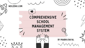 Fully Functional and Featured School Management Website  HTML, CSS, JavaScript, PHP & MySQL Overview