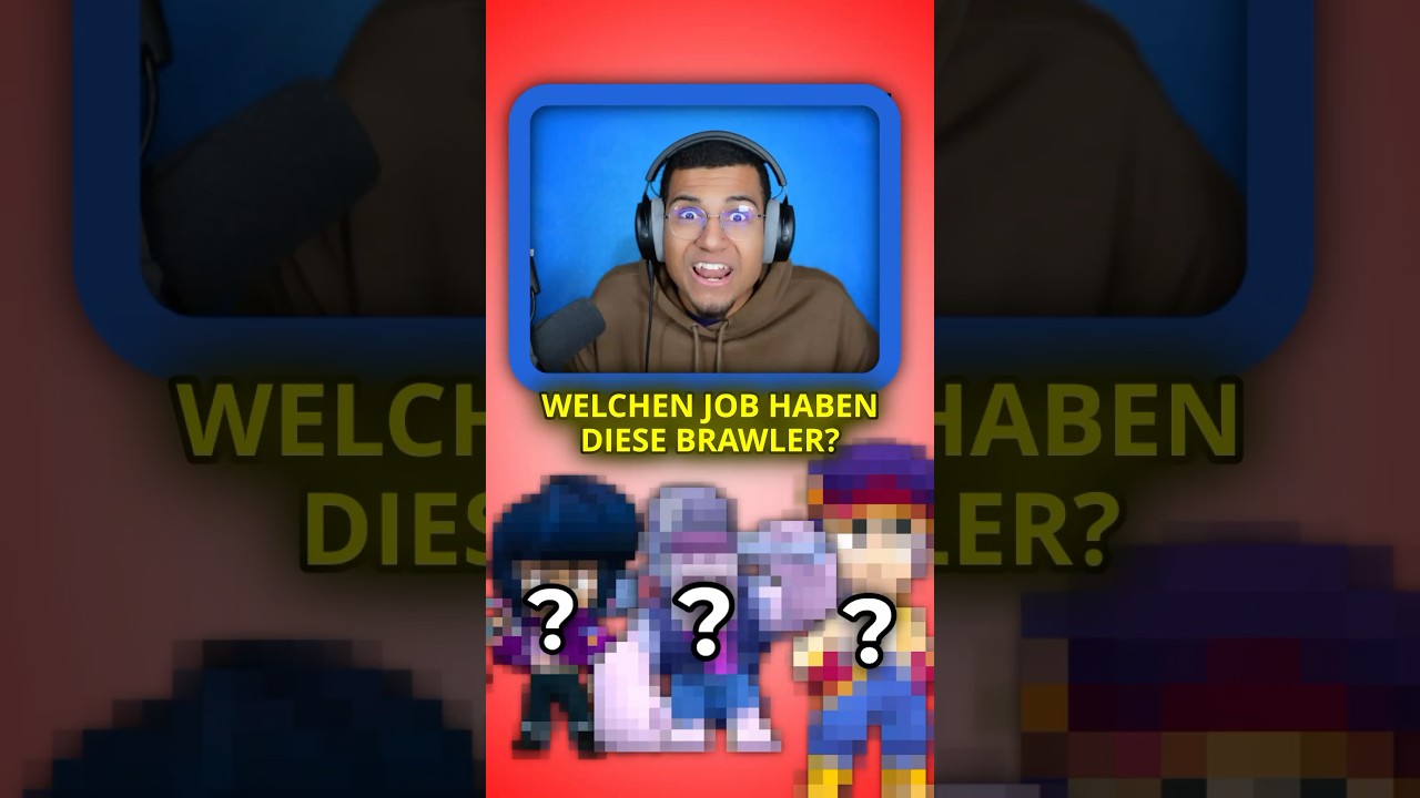 Welchen Job haben diese Brawler? mit @itonaMK #brawlstars #brawlstarsedit #shorts