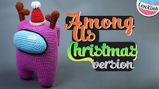 Among Us Crochet Pattern - Christmas Version 2020 [ENG SUB] - Amigurumi Tutorial 1