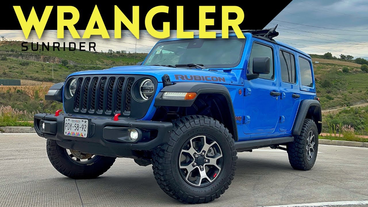 JEEP WRANGLER RUBICON SUNRIDER 2022‼️DIVERTIDO Y CAPAZ‼️ 👊🏻💥 | ADN  AUTOMOTRIZ - YouTube