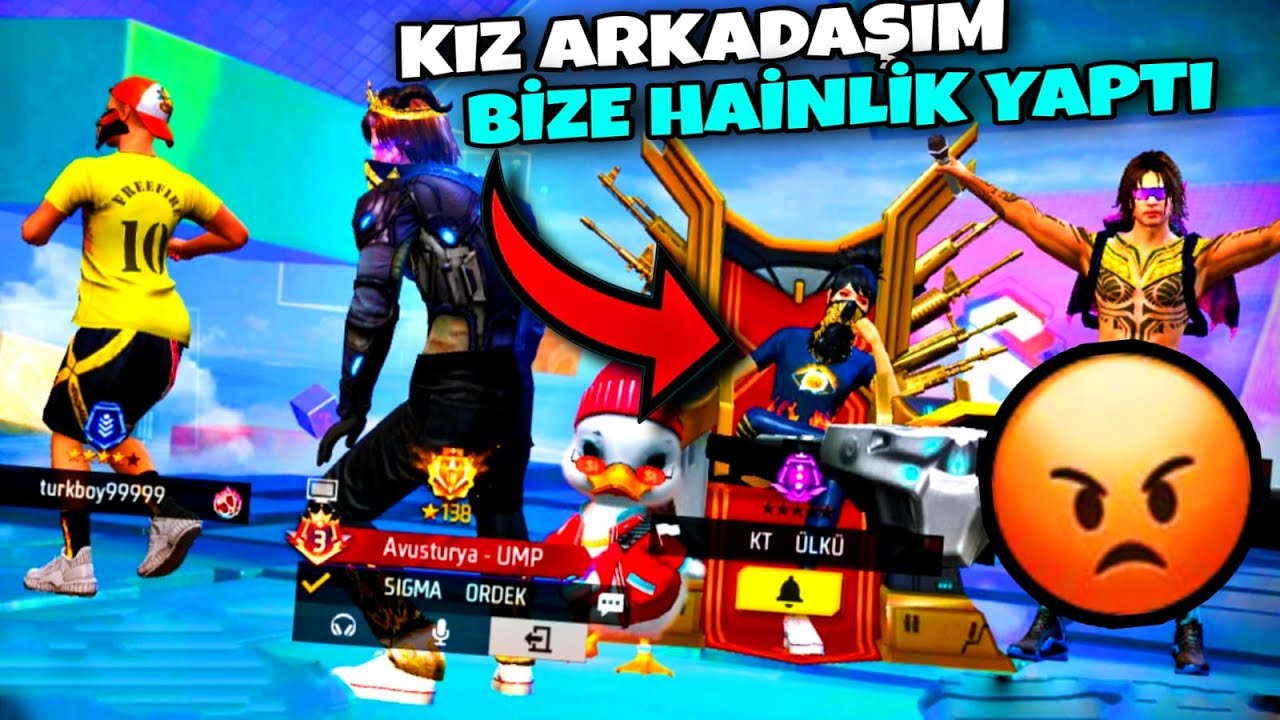 KIZ ARKADAŞIM 1 GÜNÜMÜ YÖNETİYOR - HAİNLİK YAPTI - ORDEK FF