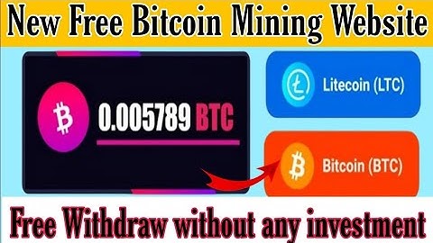 New Free Bitcoin Mining Website 2023 | Best Free Cloud Mining Website | Free Cloud Mining Site 2023