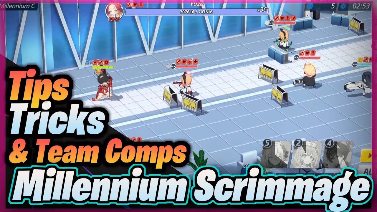 Millennium Scrimmage Guide - The Do's & Don'ts - Blue Archive Global -  YouTube