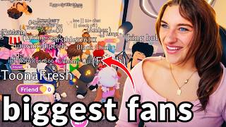 PLAYING ADOPT ME WITH OUR BIGGEST FANS (Packed PRIVATE SERVER)