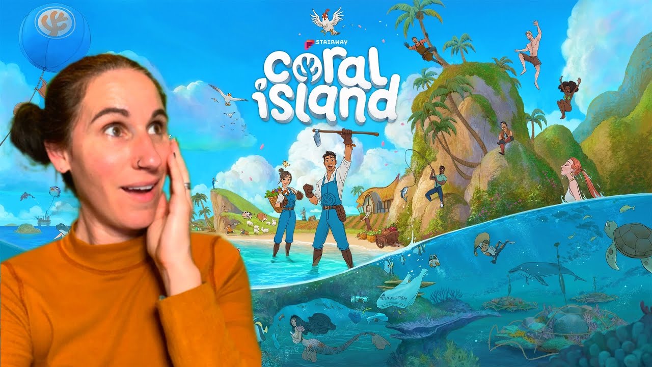 Lets island. Coral Island персонажи. Корал Исланд игра фото жителей на пляжах.