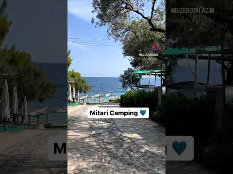 Mitari Camping, Halkidiki #shortsvideo #reels #camping #karavan #halkidiki #greece #shorts