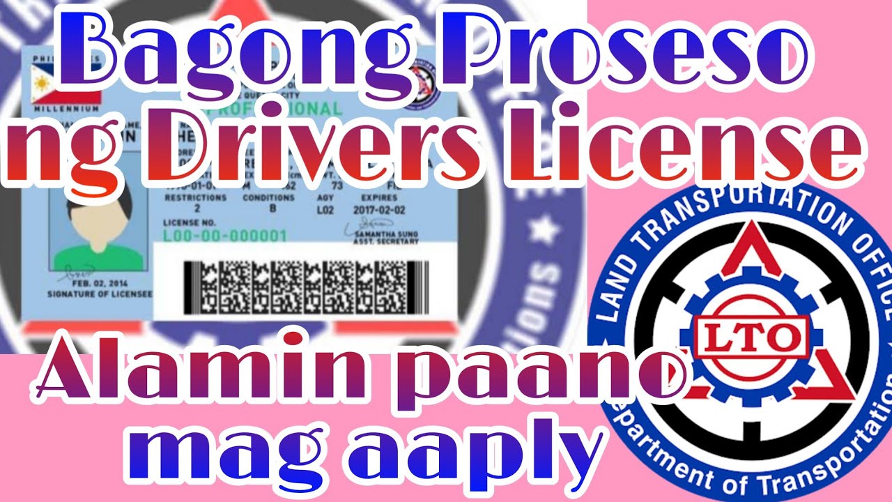 Bagong Proseso Ng Pag Apply Ng Drivers License Lto Bagongproseso