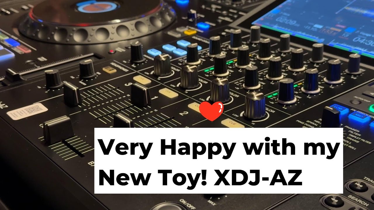 XDJ-AZ Finally In Hand! Let's Start with the Firmware Update