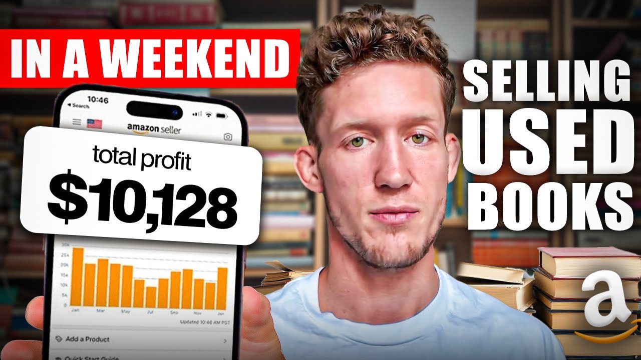 How I Made 10k PROFIT in 1 Weekend Selling Books on Amazon FBA - YouTube