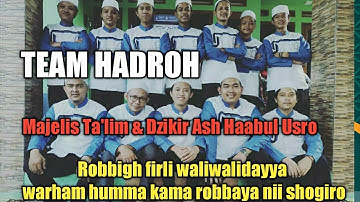 Sholawat |  Rabbighfirli waliwalidayya | Ya robba makkah | #Hadroh