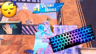 [1 HOUR] Sleeping & Chill ASMR Mechanical Keyboard Sounds  ASMR  Fortnite ZoneWars Gameplay 240FPS