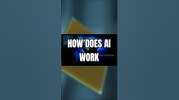 Know How AI Works | AI in 50 seconds #ai #technology #machinelearning #learning #knowledge #educate