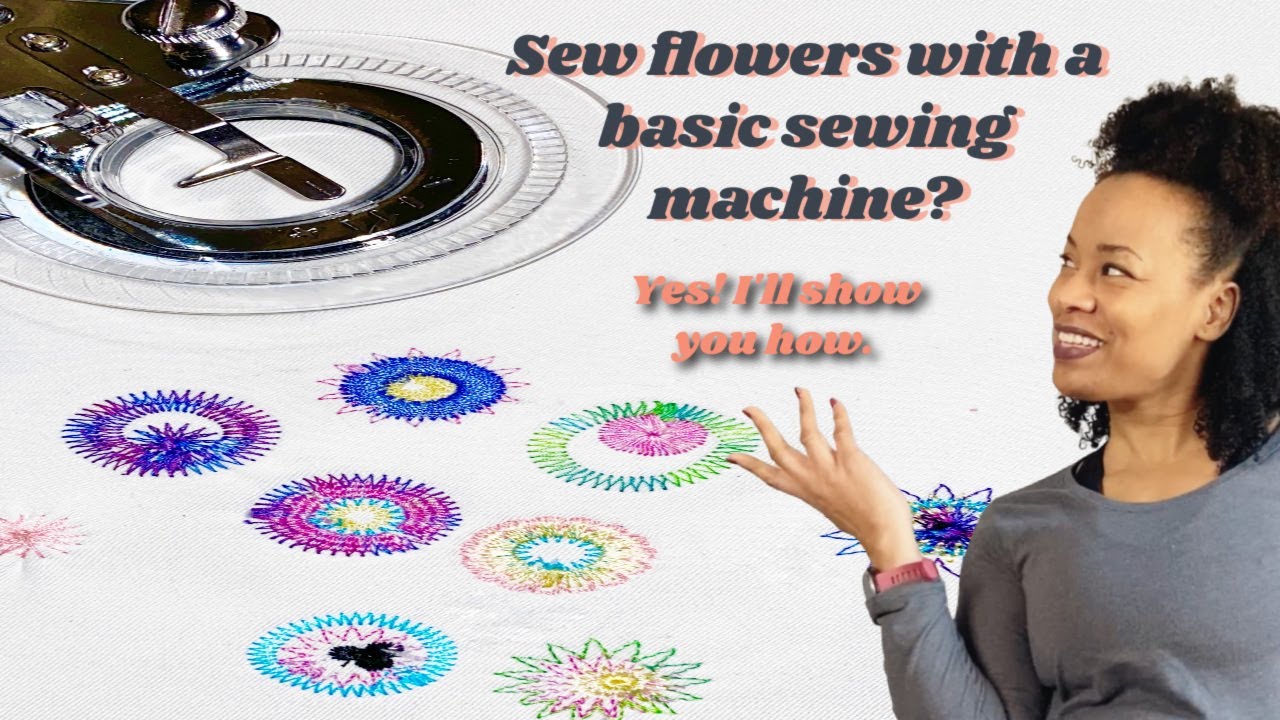 Make Beautiful Flower Stitches With Your Sewing Machine - Sewing Tool Must Haves