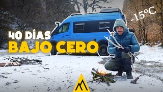 ASí SOBREVIVIMOS al DURO INVIERNO ❄ en CAMPER antes de Cruzar a RUSIA | Vuelta al Mundo | EP70