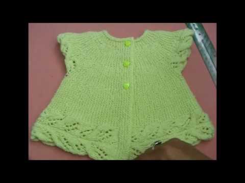 Gilet Au Rang Raccourcie Au Point Fantaisie Youtube