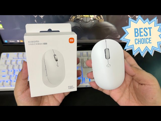 Trên tay chuột Xiaomi Dual Mode Silent Edition | Moon Toy Station