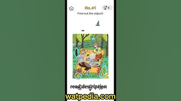 BRAIN OUT Level 41 FIND OUT THE OBJECTS?