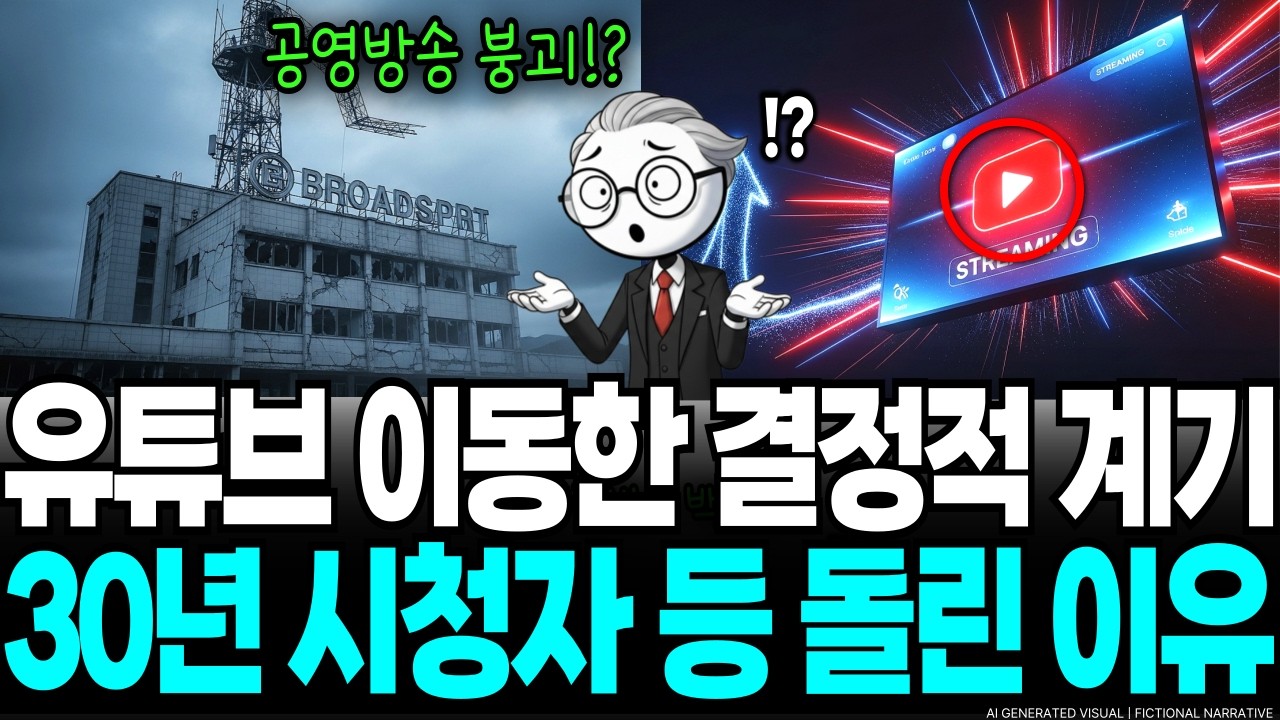 공영방송 30년 시정자가 등 돌린 이유, 유튜브로 이동한 결정적 계기!?