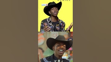 Thumbnail of Lil Nas X - Old Town Road ।। Autotune Vs no autotune #battleofsong #shorts #music #lilnasx #songs
