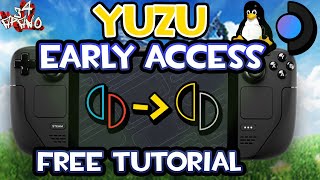 Steam Deck Yuzu Early Acces Tutorial (FREE)
