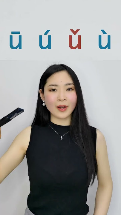 Easy Chinese Pinyin Tones #mandarin #chineselanguage  #basicchinese
