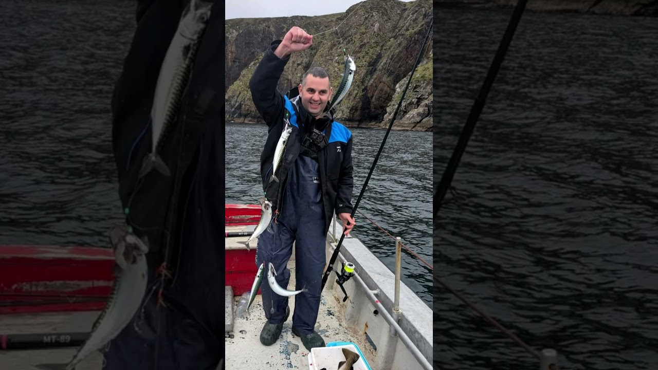 𝐄𝐏𝐈𝐂 𝐌𝐀𝐂𝐊𝐄𝐑𝐄𝐋 𝐅𝐈𝐒𝐇𝐈𝐍𝐆 🎣 Sea fishing Ireland 🐟 