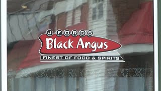 J. Ford's  Black Angus escapes major damage in weekend crash.