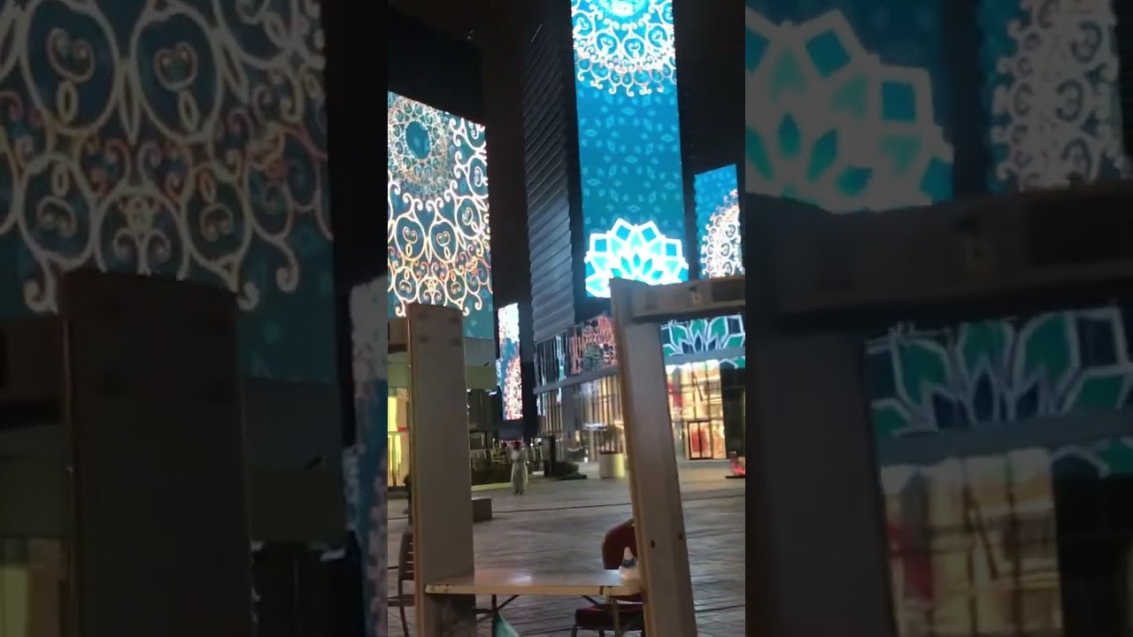 Time square in Riyadh boulevard 2023