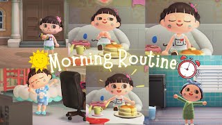 My Morning Routine! | Suri Crossing | ACNH☀️⏰