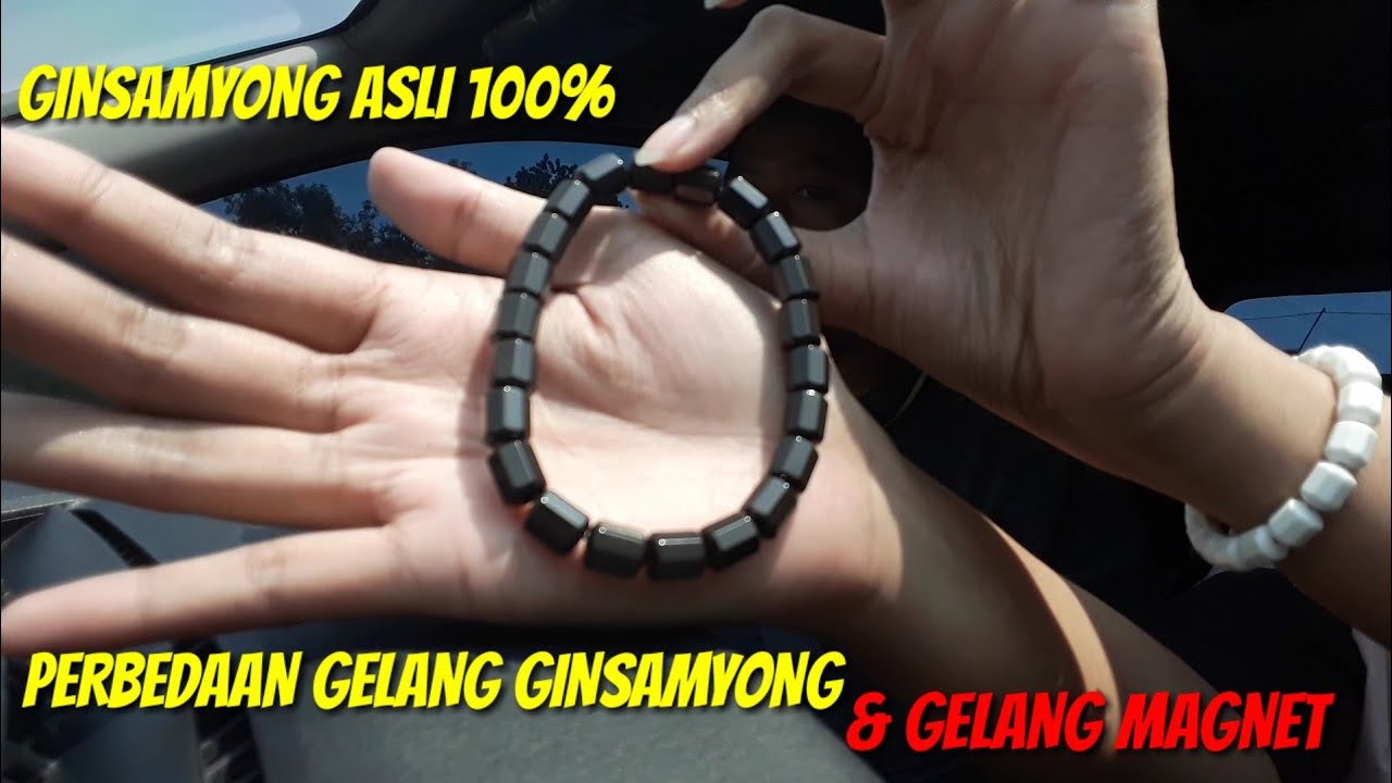  perbedaan  gelang  GINSAMYONG ASLI  PALSU  YouTube