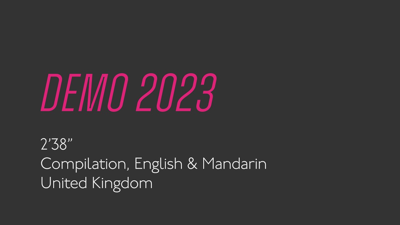 Demo reel 2023