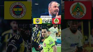 Reha Kapsal Fenerbahçenin Net Penaltısını Yediler Fenerbahçe Alanyaspor