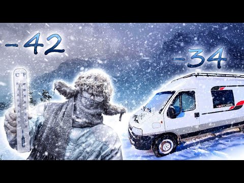 Видео: ИСПЫТАНИЕ АВТОДОМА в МОРОЗ / -34 ощущается как -42