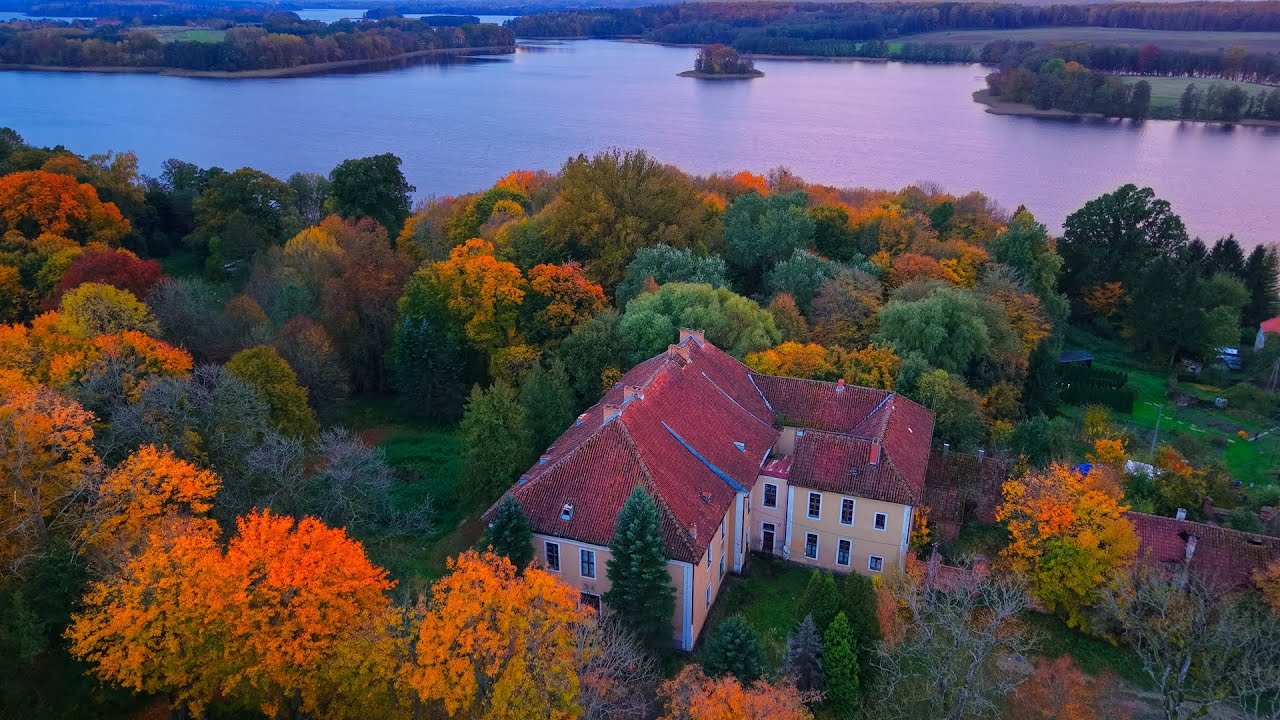Jezioro Narie i opuszczony pałac w Ponarach cały film 