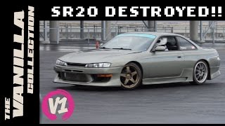THE S14 MOTOR BLOWN MID DRIFT - WRX STI Tree hit! - EP 1.5
