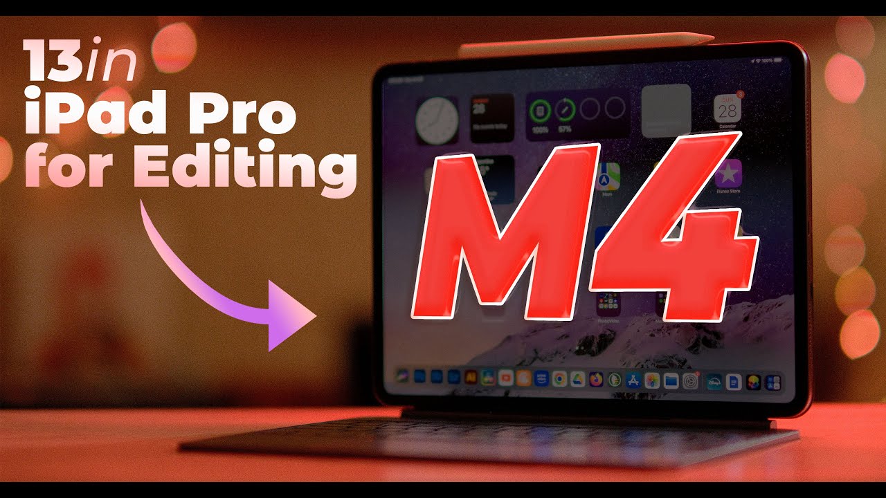 M4 IPAD PRO Review for Video Editing and Digital Illustration - YouTube